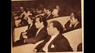 الموسيقار فريد الاطرش يعزف موسيقى كهرمانة في حفل ١٢ ابريل ١٩٥٦ 