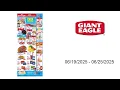 Giant Eagle Weekly Ad - 2025