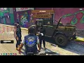 Dundee is trying to talk with Bucky who does not talk Nopixel GTA RP