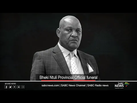 Download MP3 KZN Community Safety MEC Bheki Ntuli provincial official funeral