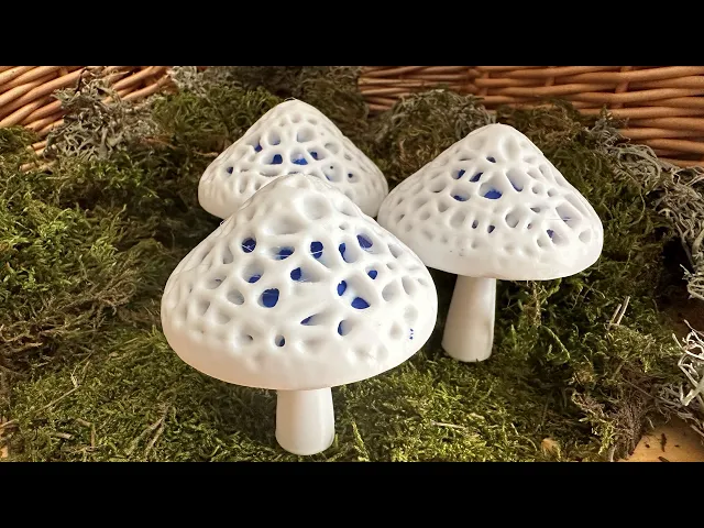 Dual Colour Modular Mushroom Caps (Surfaces) video thumbnail