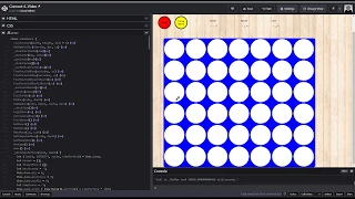 Javascript ReactJS Connect4 - What we will build