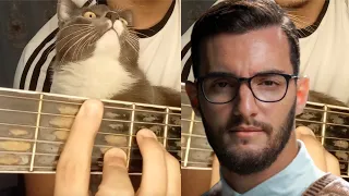 Guitar Lesson Zouhair Bahaoui Nari تعليم عزف اغنية زهير البهاوي الجديدة ناري سهلة جدااا 