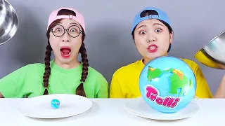巨大食品 VS 小型食品ゼリーチャレンジドナ