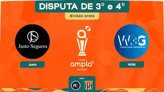 COPA AMPLA - Disputa de 3º e 4º Chave Prata - JUSTO X W3G - 06/05
