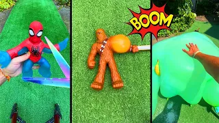 Inflating Rubber Toys until they Explode!