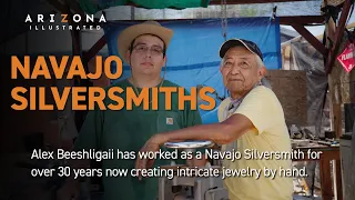 Navajo Silversmiths Alex Shane Beeshligaii preserve their Native heritage through their creations