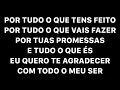 Download Lagu TE AGRADEÇO (PLAYBACK 1,5 TONS ABAIXO COM LETRA) DIANTE DO TRONO