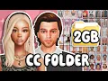Female Male CC Folder Maxis Match Clothes Hairs Shoes Acc The Sims 4