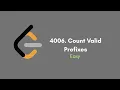 Leetcode 4006 Count Valid Prefixes Leetcode Biweekly Contest 188