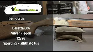 Beretta 686 Silver Piegon 12/76 Sporting - állítható tus // VKW videók