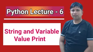 How to print Hello World string and integer Variable Value Print Using Python Script
