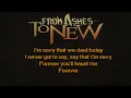 From Ashes To New - Forever [Lyrics on screen]