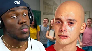 THIS TEENAGER IS GETTING TEASED AT SCHOOL FOR GOING BALD