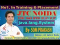 Java System Class System out System in System err in Java by Som Sir