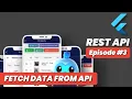 Flutter fetch data from API Flutter HTTP Get Request Flutter API call Flutter Rest API