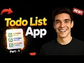 Build a Todo App with React Part - 1