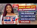 I Found a Remote Platform That Offers Visa Sponsorship Jobs Apply Now