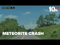 Footage shows meteorite entering atmosphere