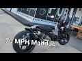 How to get the Icebear Maddog 150 to do 70mph The Short Version