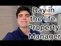 Day in the life of a property manager