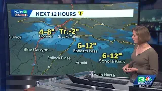 NorCal Forecast Storm winds down dries out Wednesday