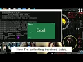 How to open database db file in Excel
