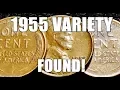 1955 Lincoln Penny Variety Error Found While Coin Roll Hunting