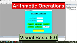 Arithmetic Operators in Visual Basic 6