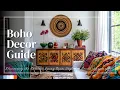 Boho Decor Guide Mastering the Eclectic Living Room Style for Small Apartments