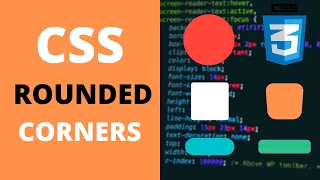 CSS Border Radius Property Make Rounded Corners Circle Oval Shapes in CSS