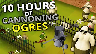Cannoning Ogres For 10 Hours - Meet My 50 Attack Low HP Pure