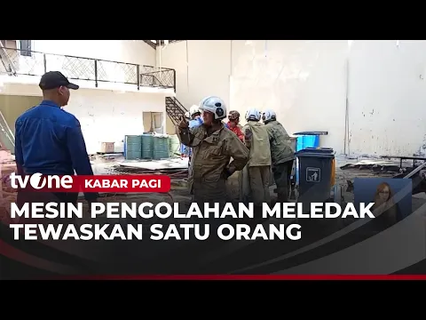 Mesin Pengolahan Meledak, Satu Orang Pekerja Meninggal Dunia