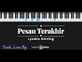 Download Lagu Pesan Terakhir - Lyodra Ginting (KARAOKE PIANO - FEMALE LOWER KEY)