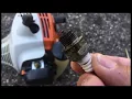 How to change a spark plug on Stihl Husqvarna etc weed-eater or small engine