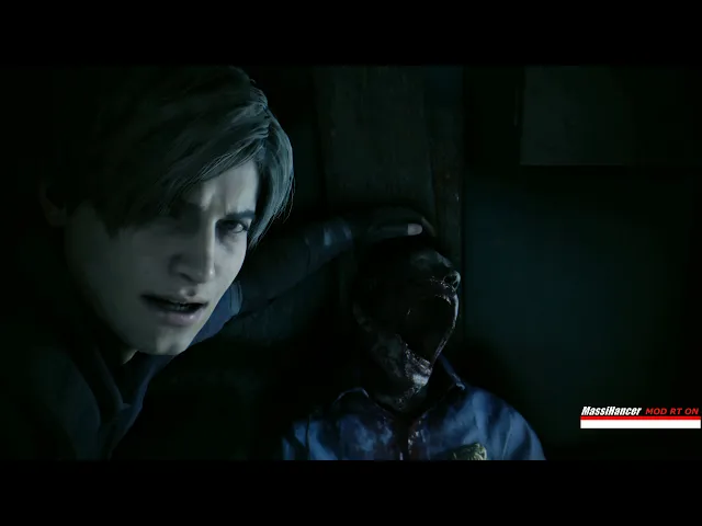 RESIDENT EVIL 2 - RAYTRACING | Photorealistic Graphic Mod - 4K Ultra Graphic Comparison  MassiHancer