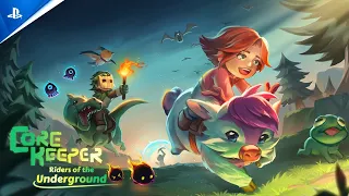 Core Keeper - Riders of the Underground Launch Trailer | PS5 & PS4 Games