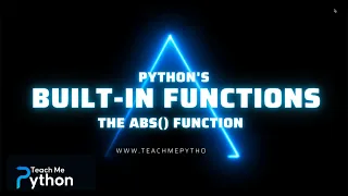 Python s abs Function