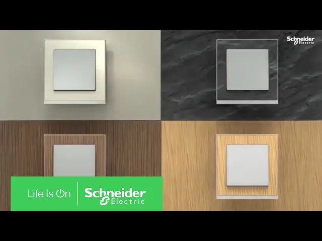 Plaque 5х, couleur émeraude, verre System M Merten SE, SCHNEIDER ELECTRIC, MTN404504