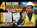4 Building Regulations Every Land Buyer and Home Builder Must Know Before Building