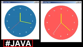 Java Project Tutorial - How To Design Analog Clock Form In Java Netbeans
