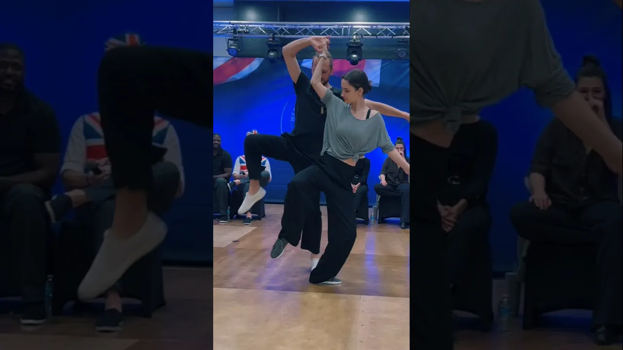 It was on after that first move 🤣🤣🤣 #improv #westcoastswing