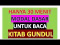 Download Lagu WOWW...!! HANYA 30 MENIT MODAL UNTUK MEMBACA KITAB GUNDUL