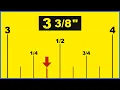 Where is 3 Inches on a Ruler or Tape Measure