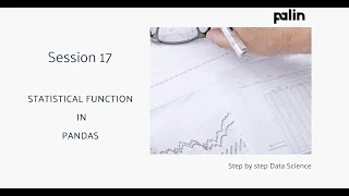 Session 17 Statistical Functions in Pandas