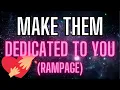 Rampage to MANIFEST COMMITMENT From Your Specific Person
