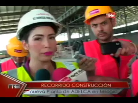 Recorrido construcción nueva planta de ADELCA en Milagro