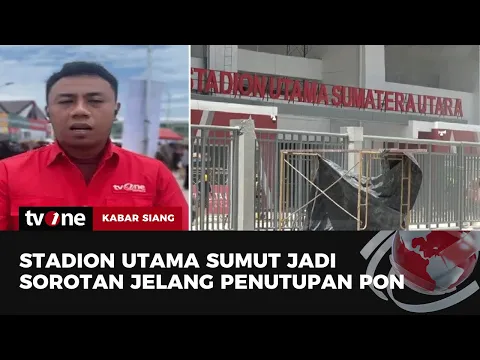 Stadion Utama Sumut Belum Rampung Jelang Penutupan PON XXI Aceh-Sumut