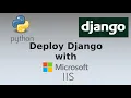 Deploy Django on Windows using Microsoft IIS