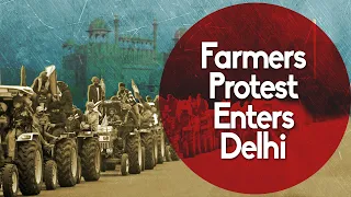 farmers republic day tractor parade enters delhi
